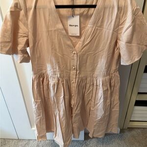 Showpo. Cream Women's dress